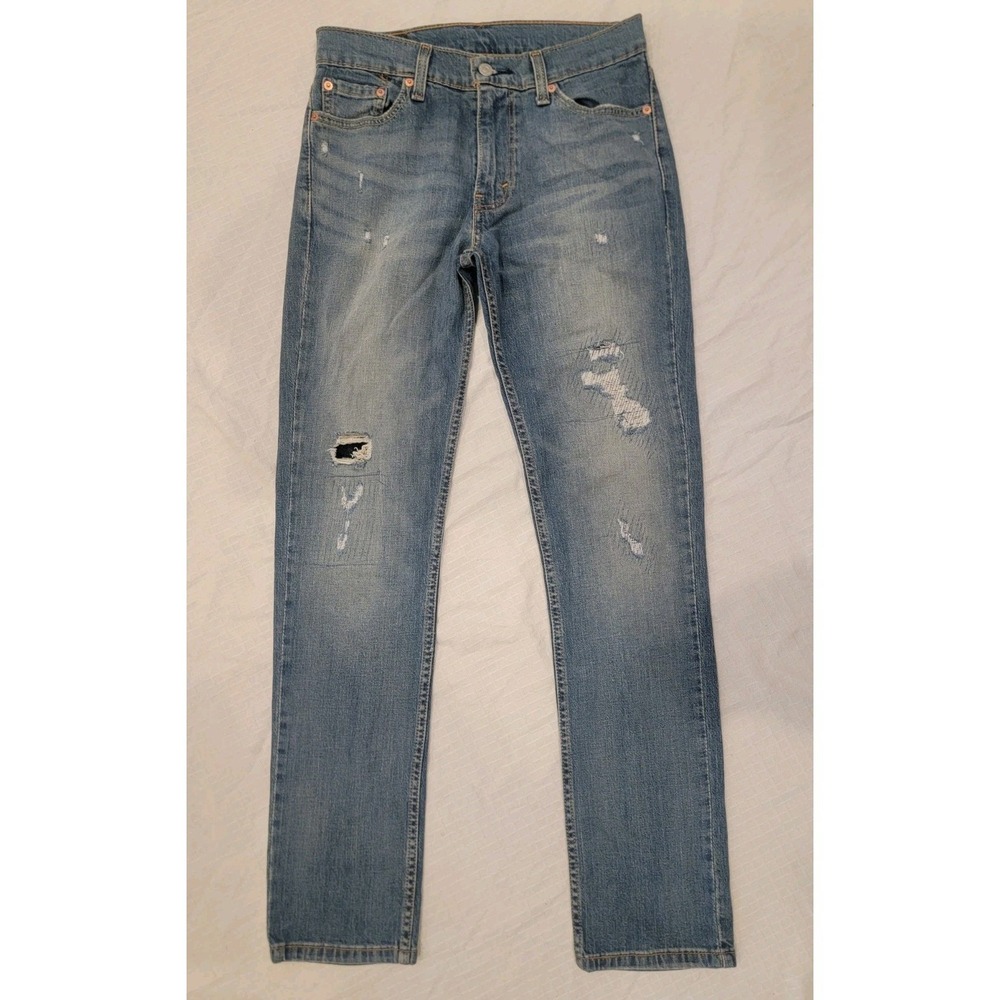 Levi's 511‎ stretch  jeans - Slim Fit -  Men's 30x32 medium Wash, Distressed